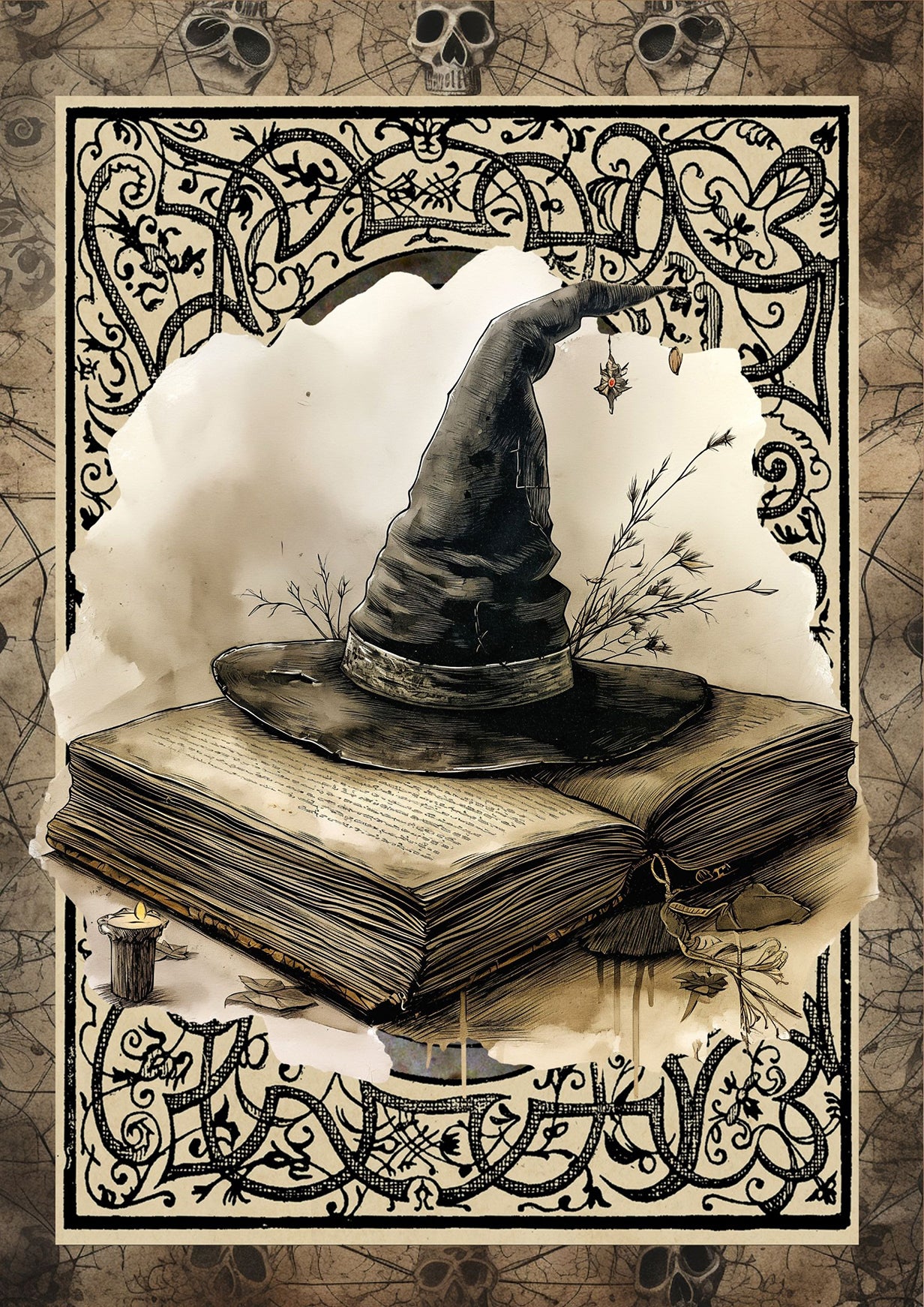 Witchy Junk Journal Dashboards