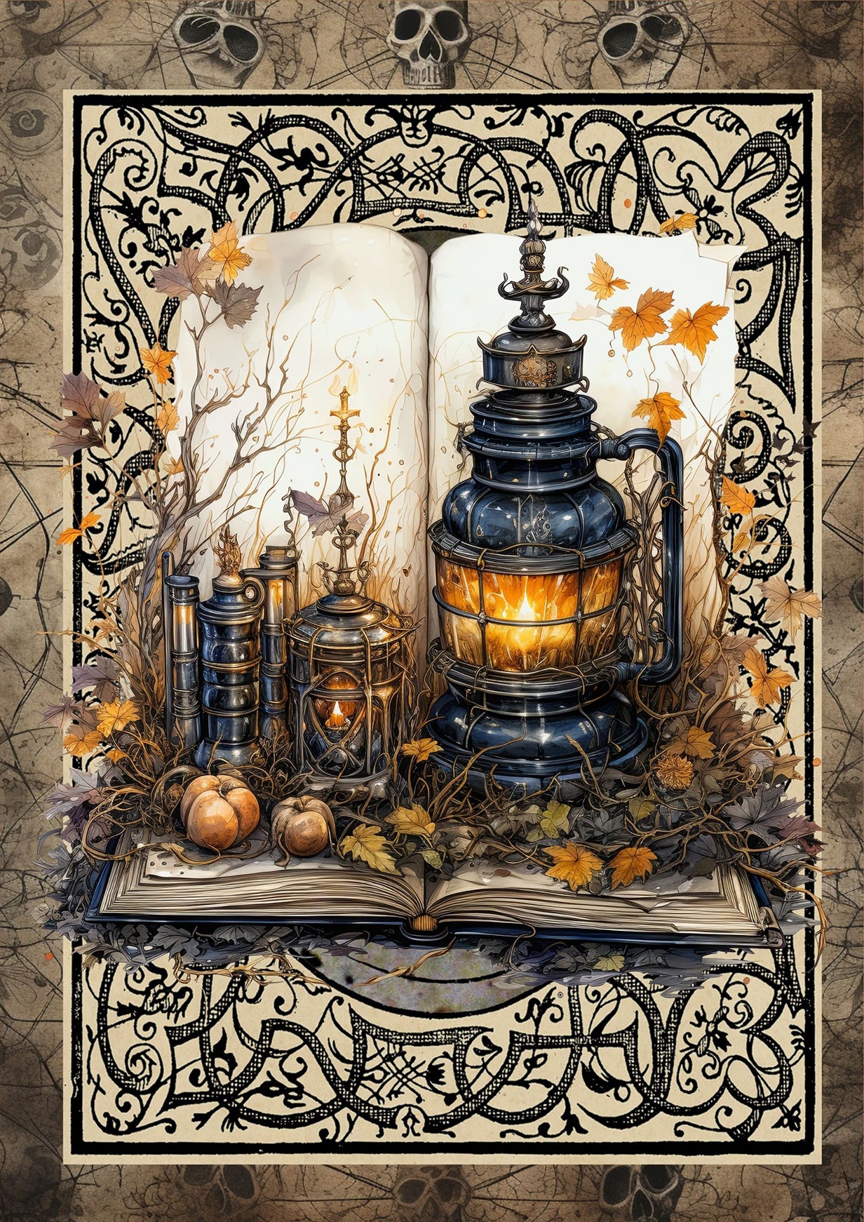 Witchy Junk Journal Dashboards