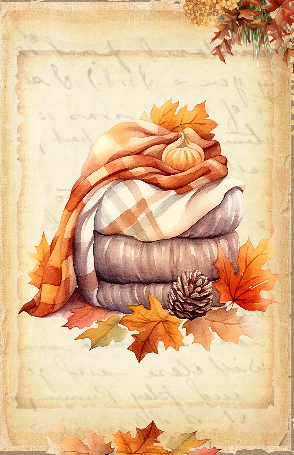 Autumn Junk Journal Dashboards