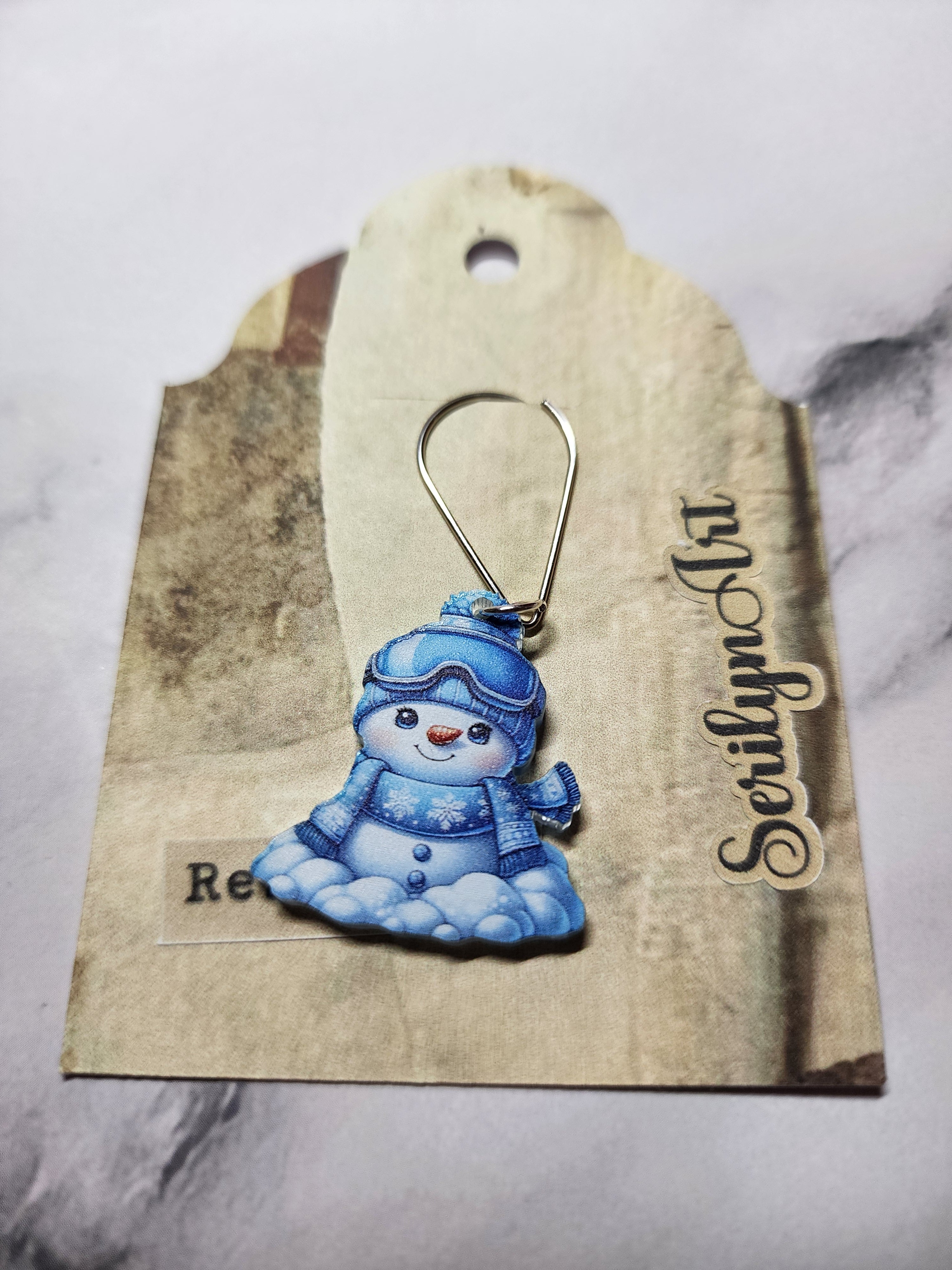 Snowman Charm