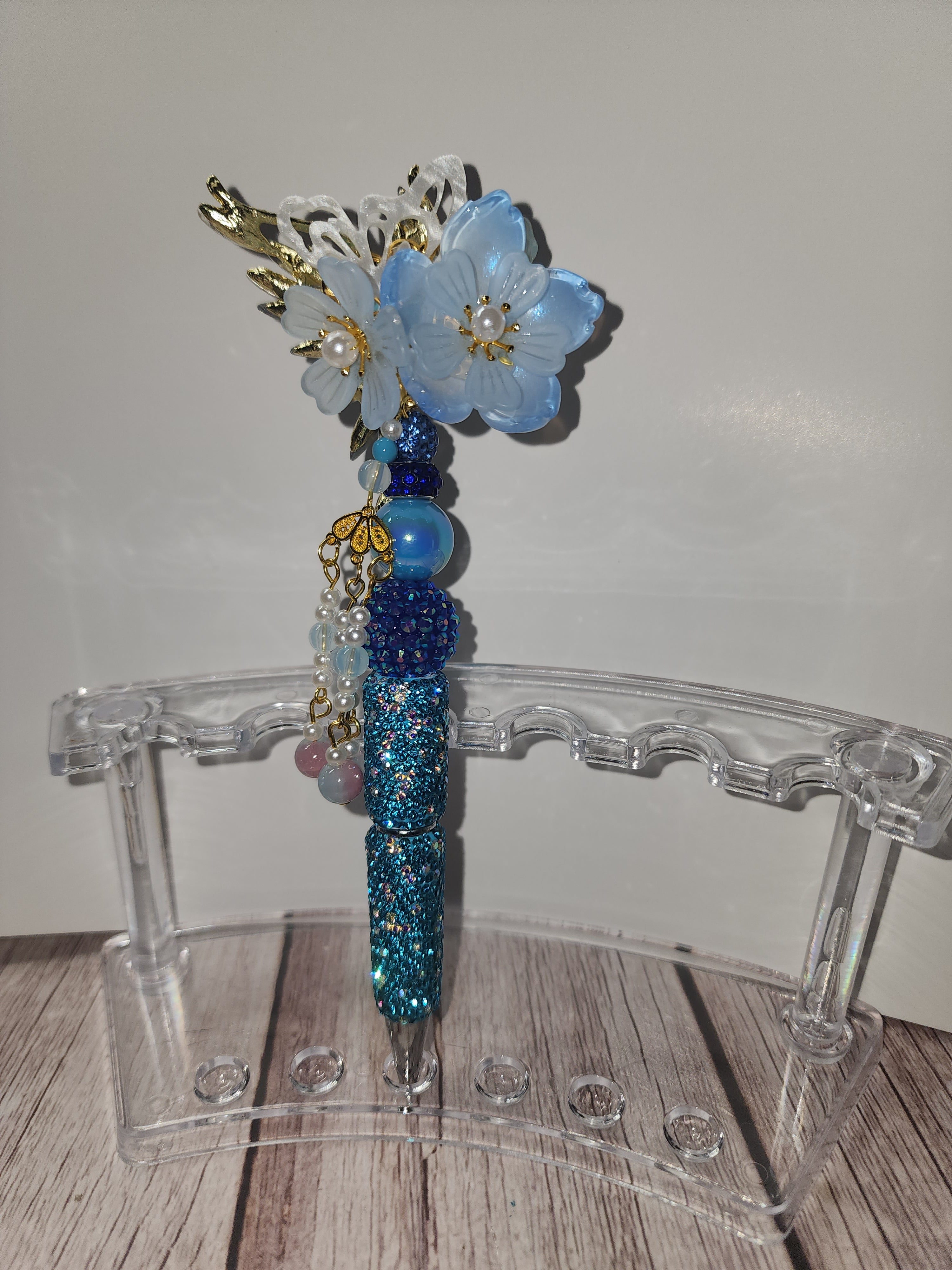 Fancy Blue Ombre Pen