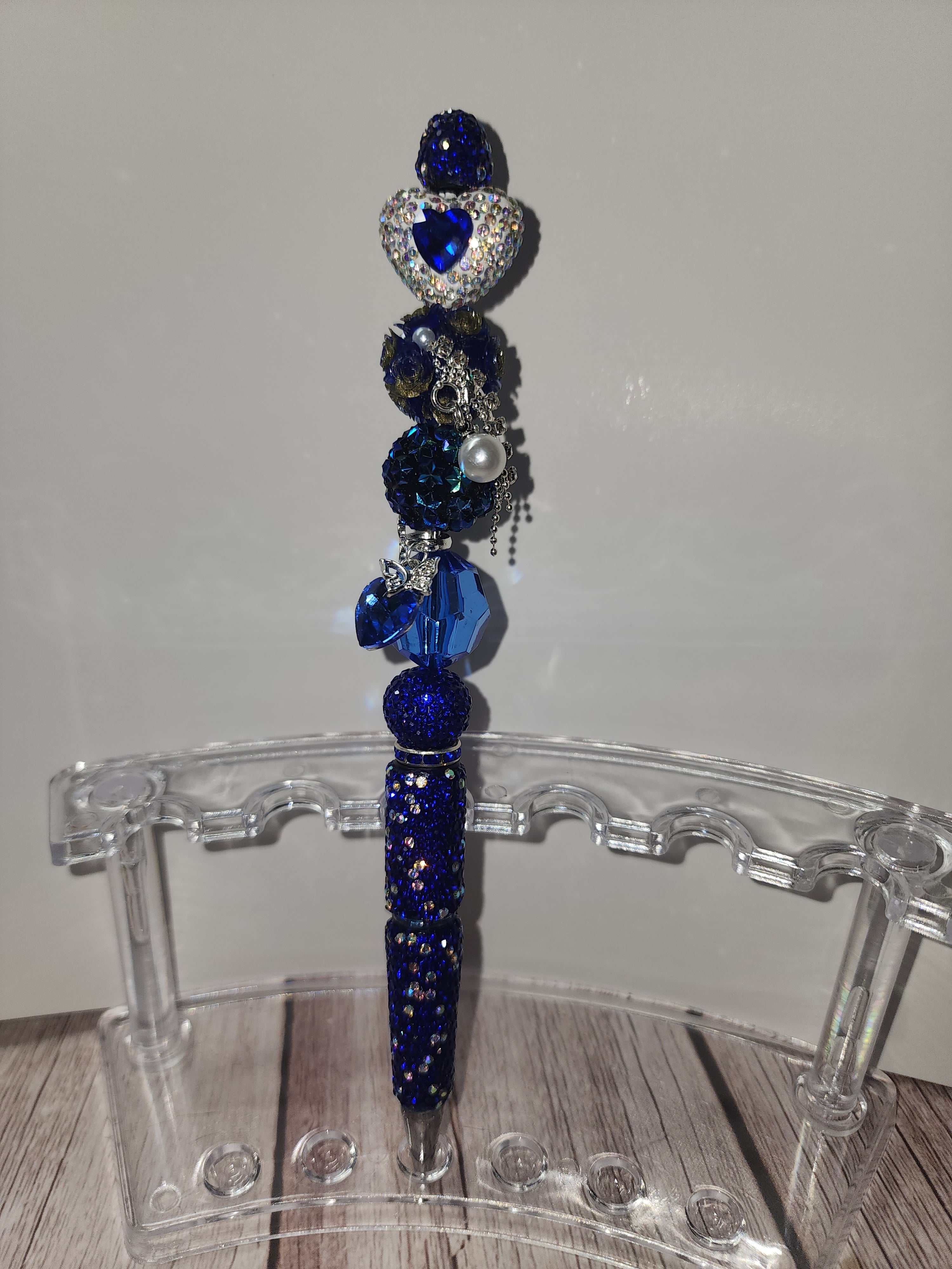 Blue Heart Pen