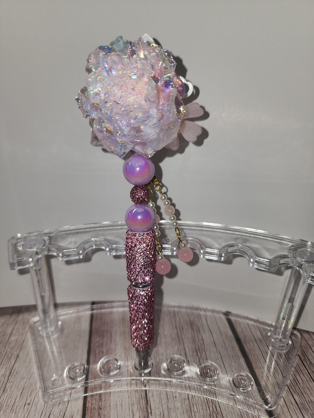 Pink Floral Pen