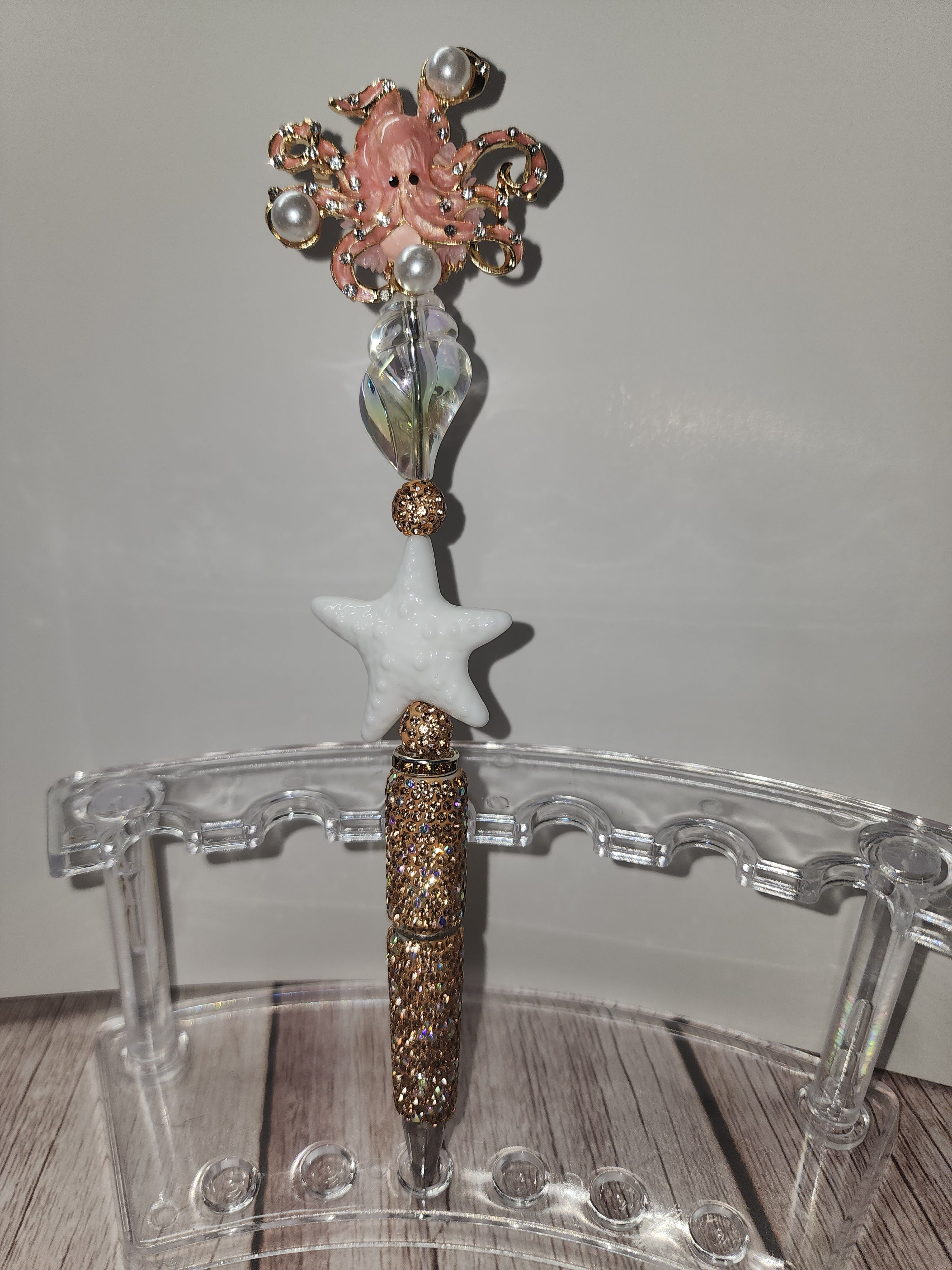 Pink Octopus Pen