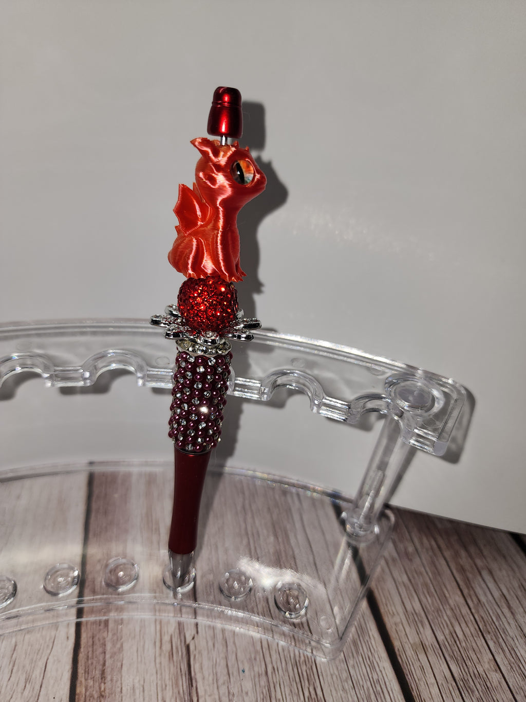 Red Orange Dragon Pen