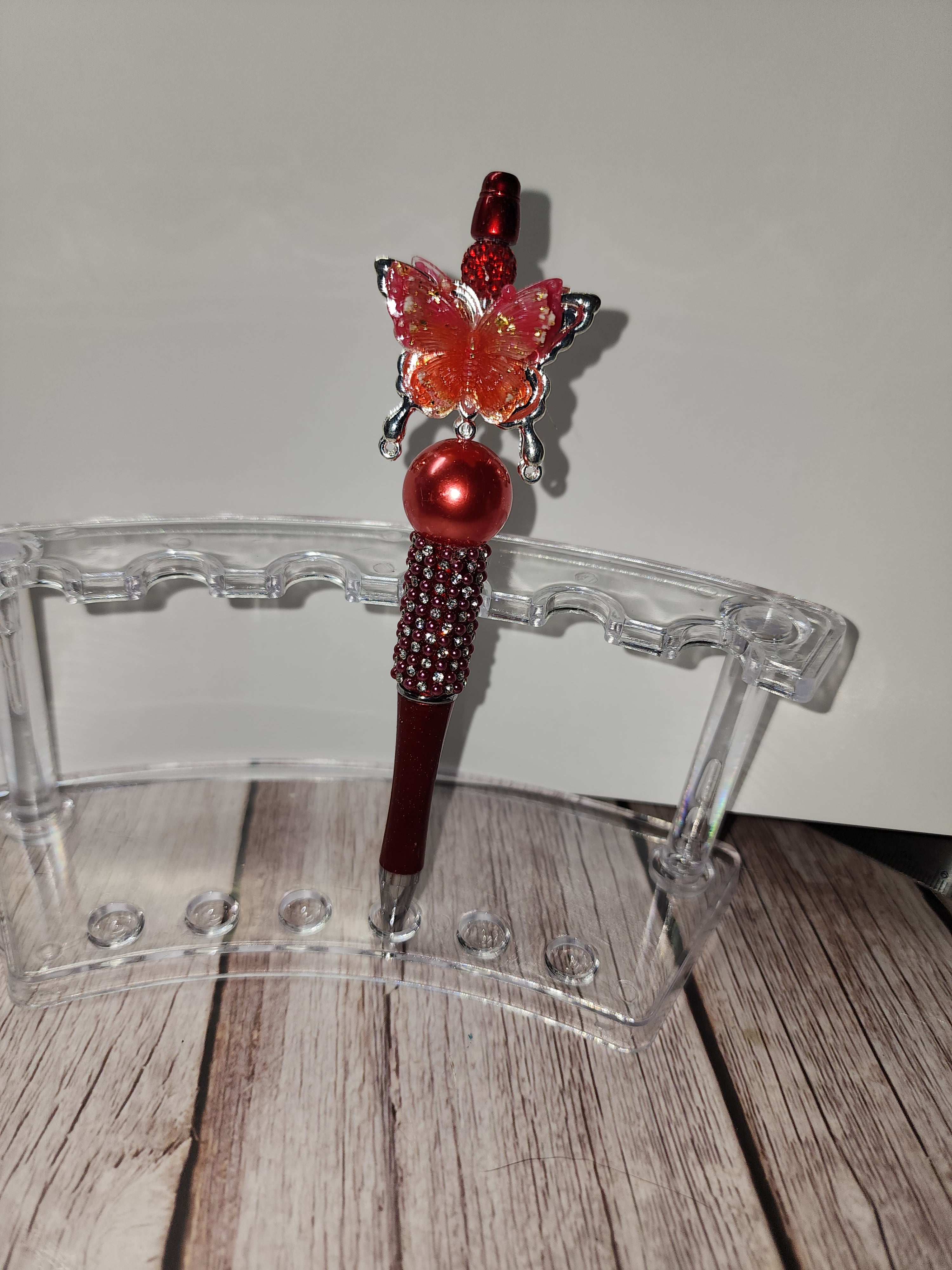 Reds Butterfly Pen