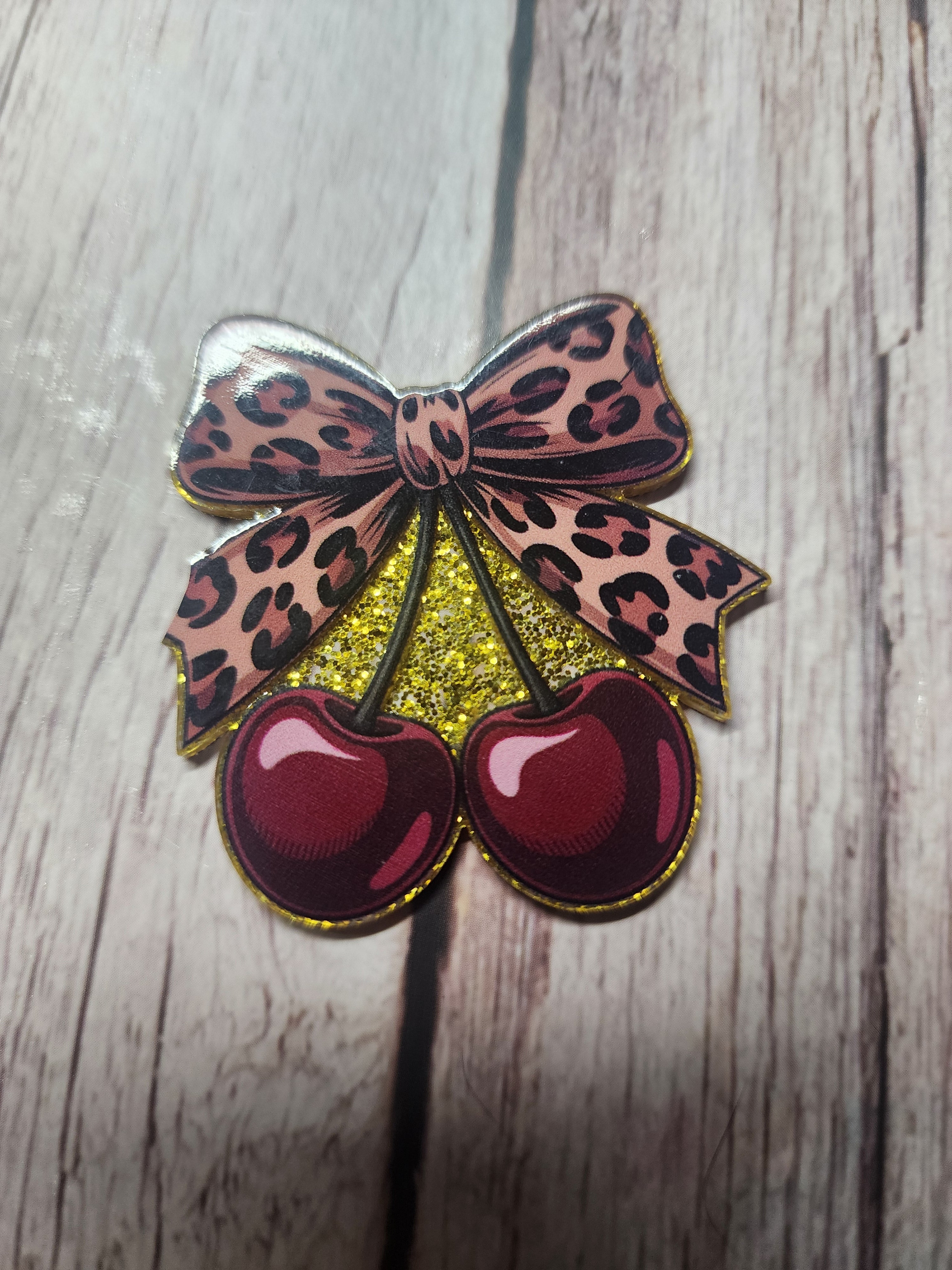 Cheetah Bow Cherries