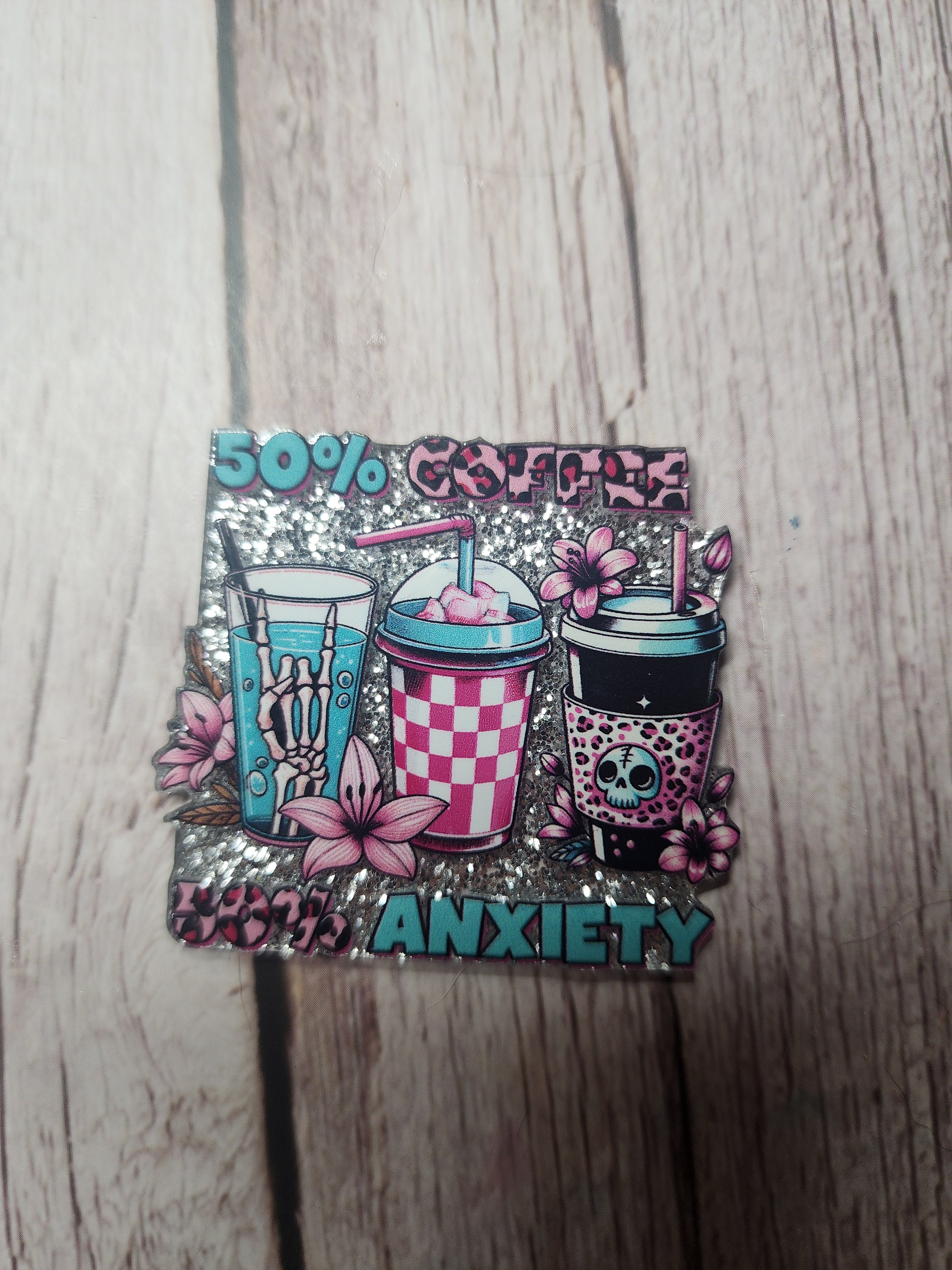 50 % Coffee 50% Anxiety