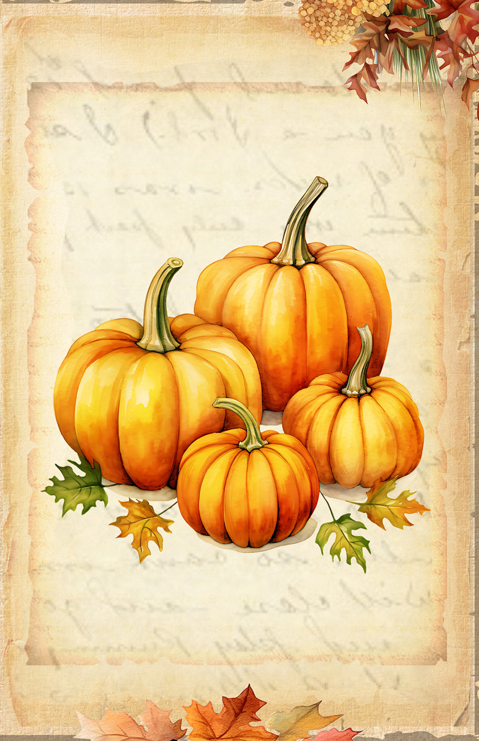 Autumn Junk Journal Dashboards