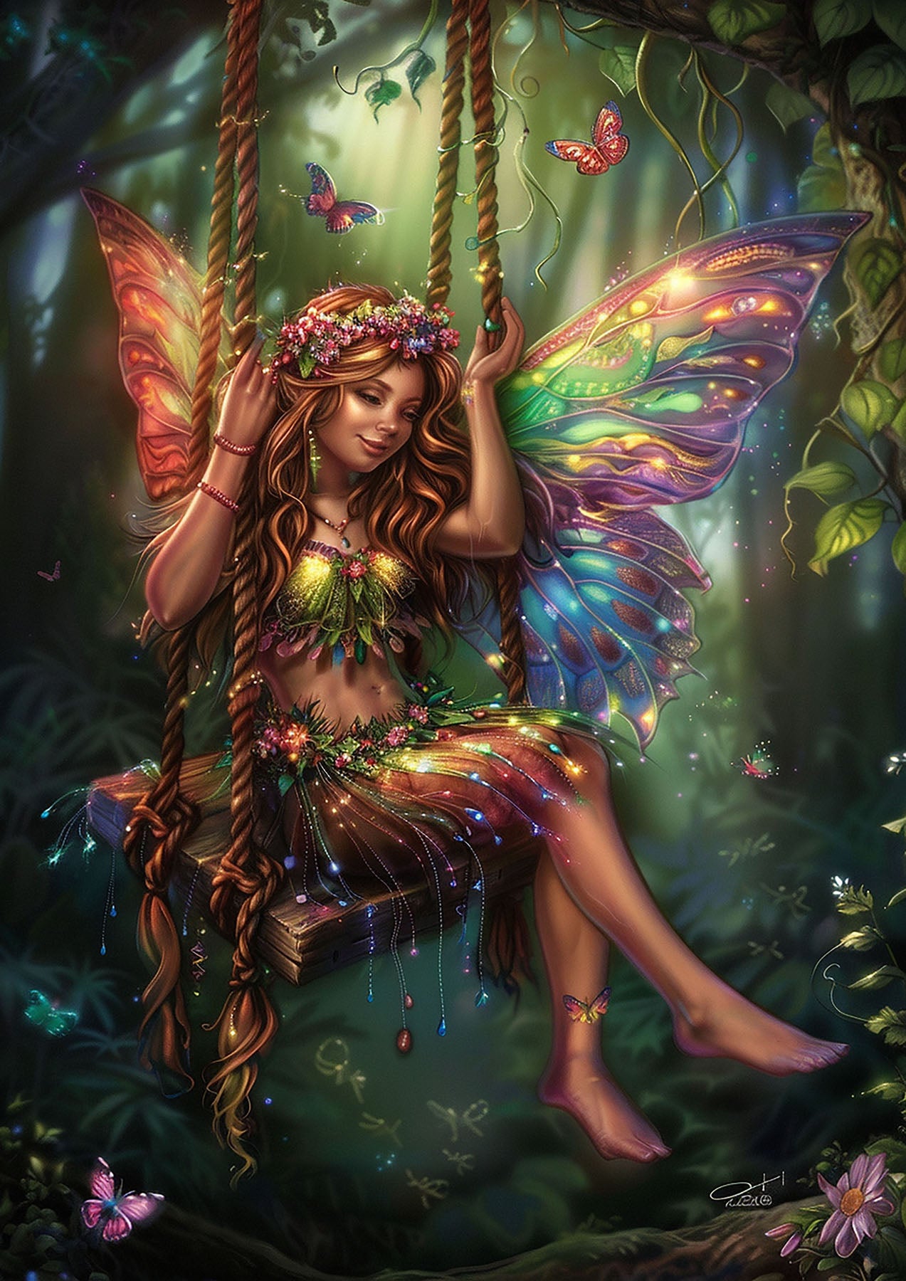 Fairy Butterfly Dashboards