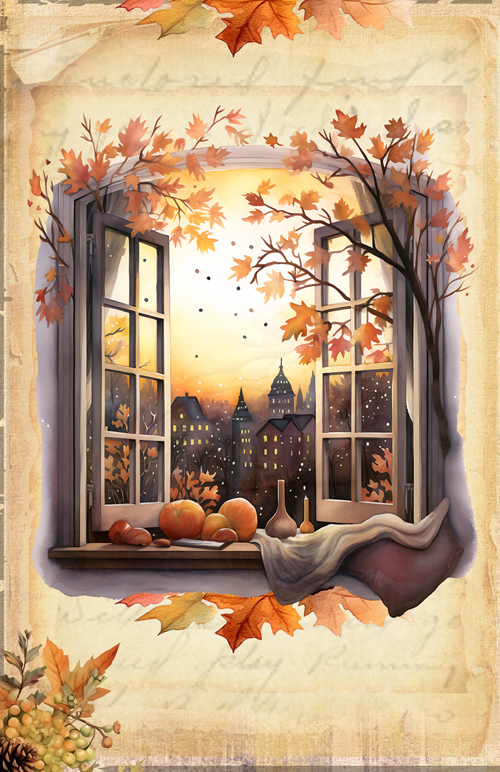 Autumn Junk Journal Dashboards