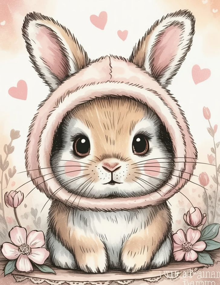 Valentines Day Animals 3