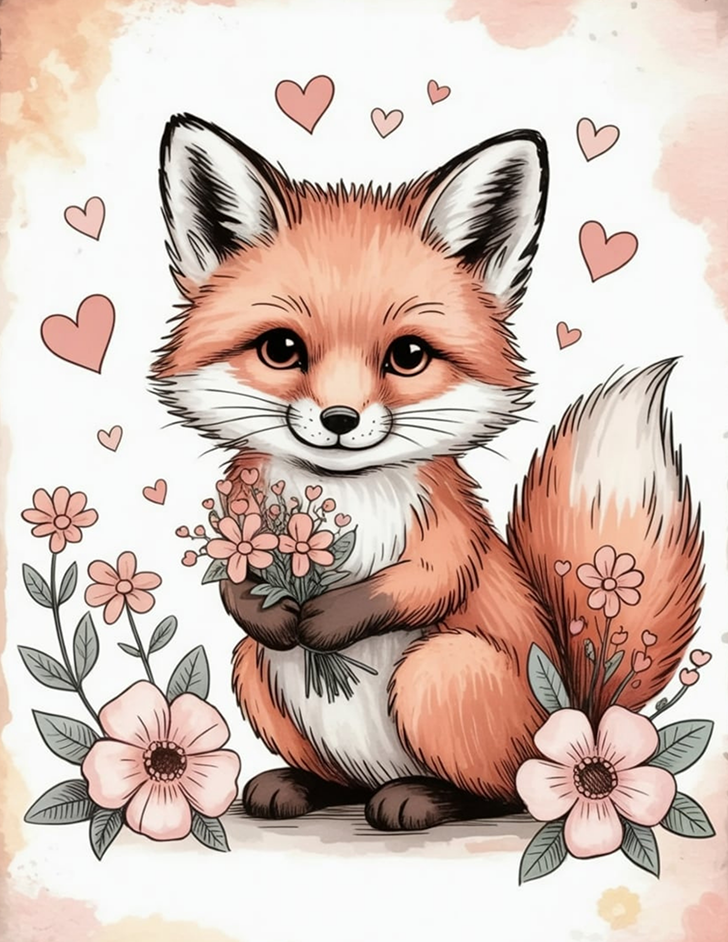 Valentines Day Animals 1