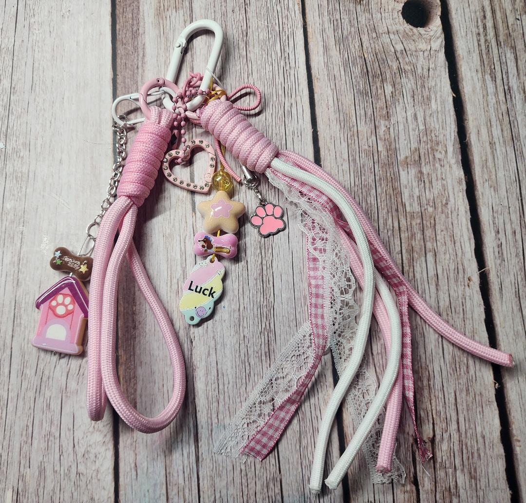 Dog House Keychain