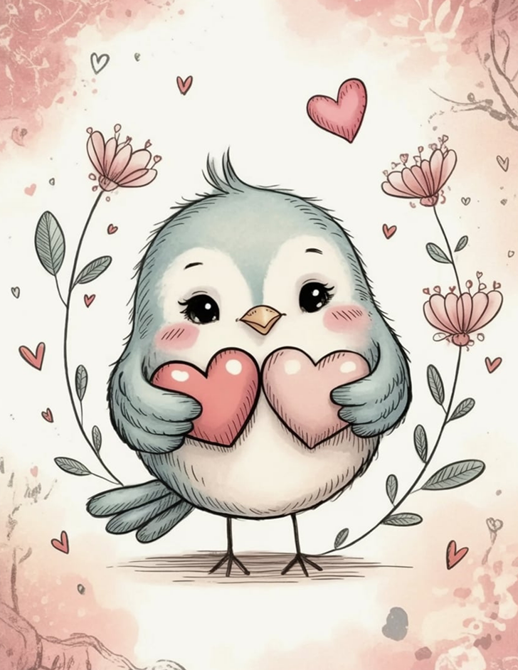 Valentines Day Animals 1