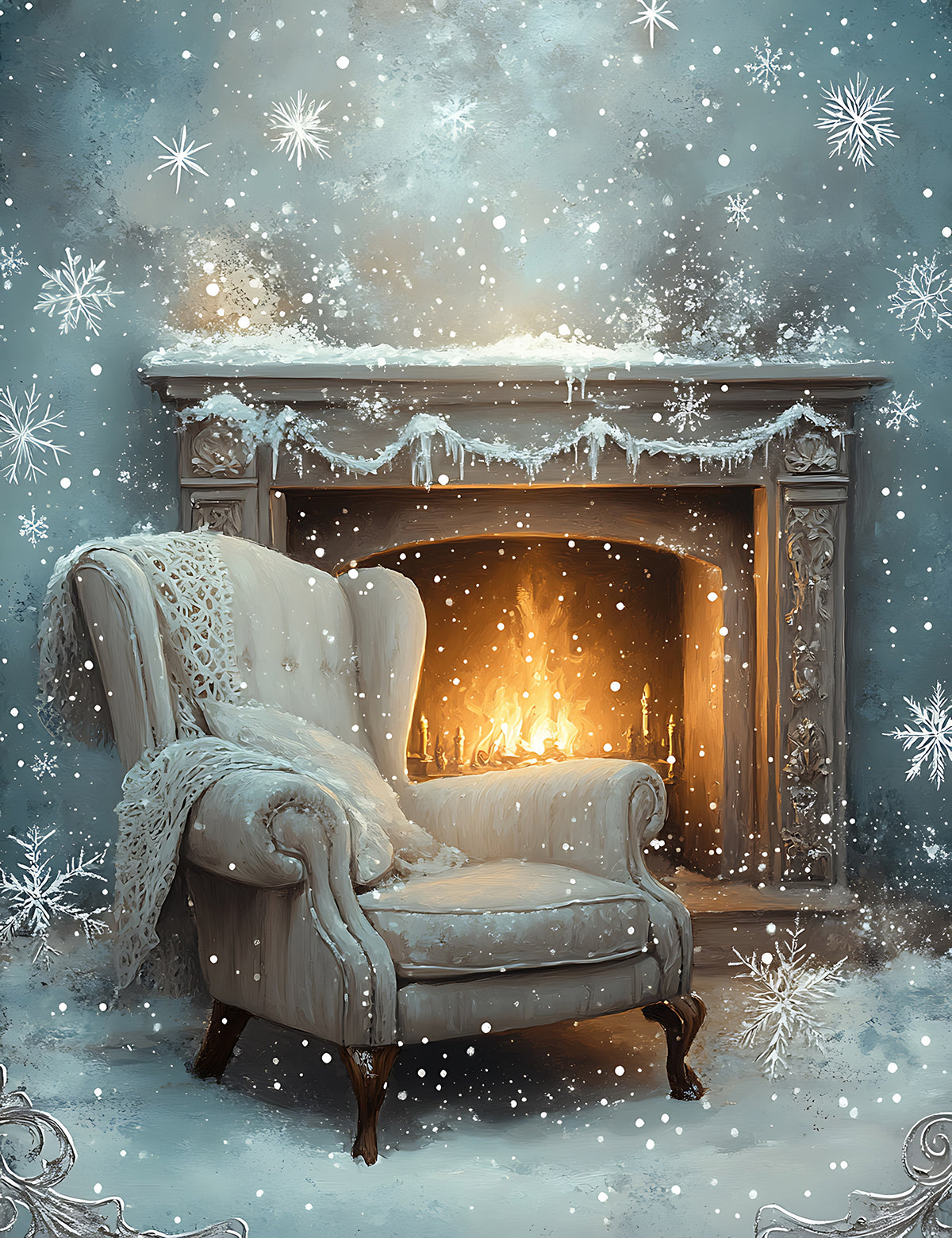 Cozy Winter Snowflakes 2