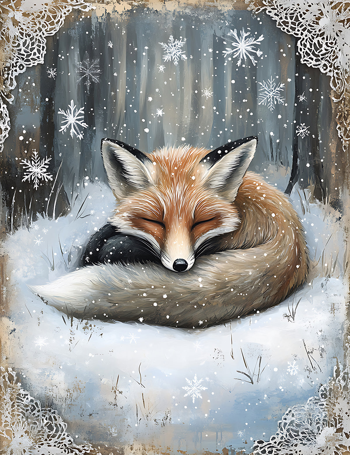 Cozy Winter Snowflakes 2