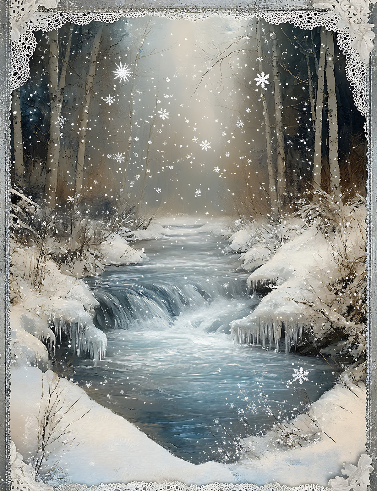 Cozy Winter Snowflakes 2