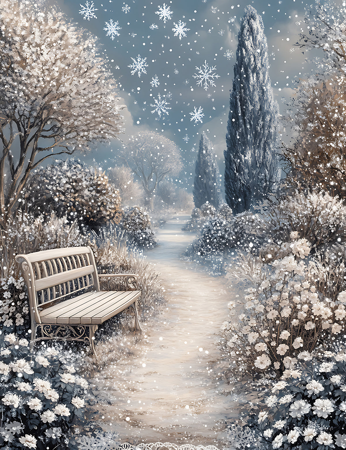 Cozy Winter Snowflakes 1