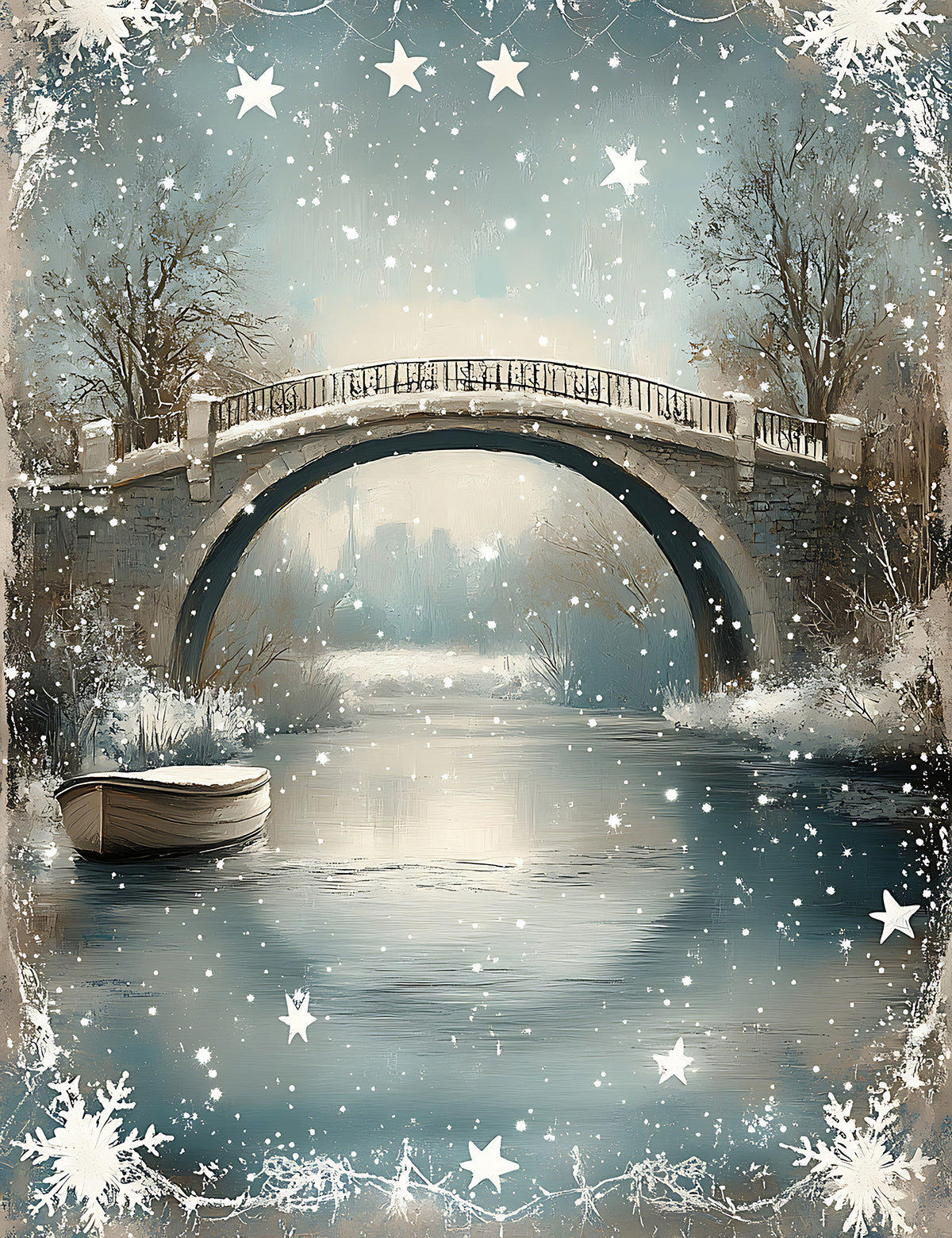 Cozy Winter Snowflakes 1