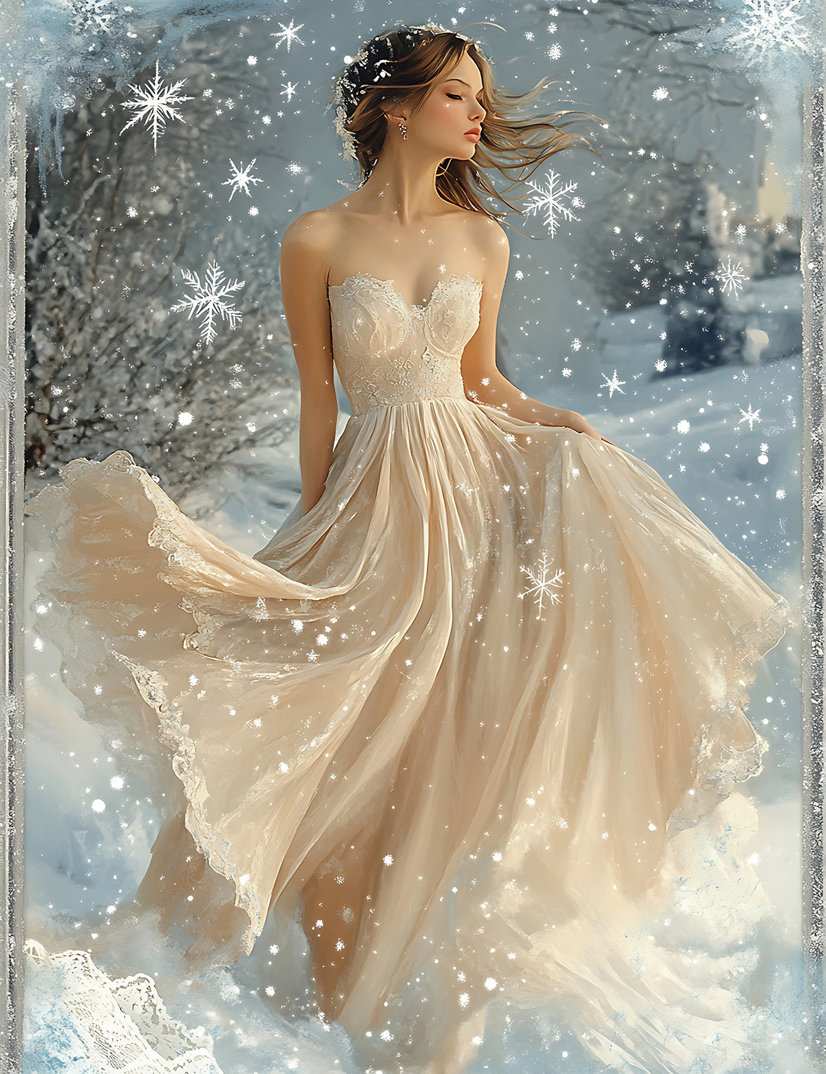 Cozy Winter Snowflakes 1