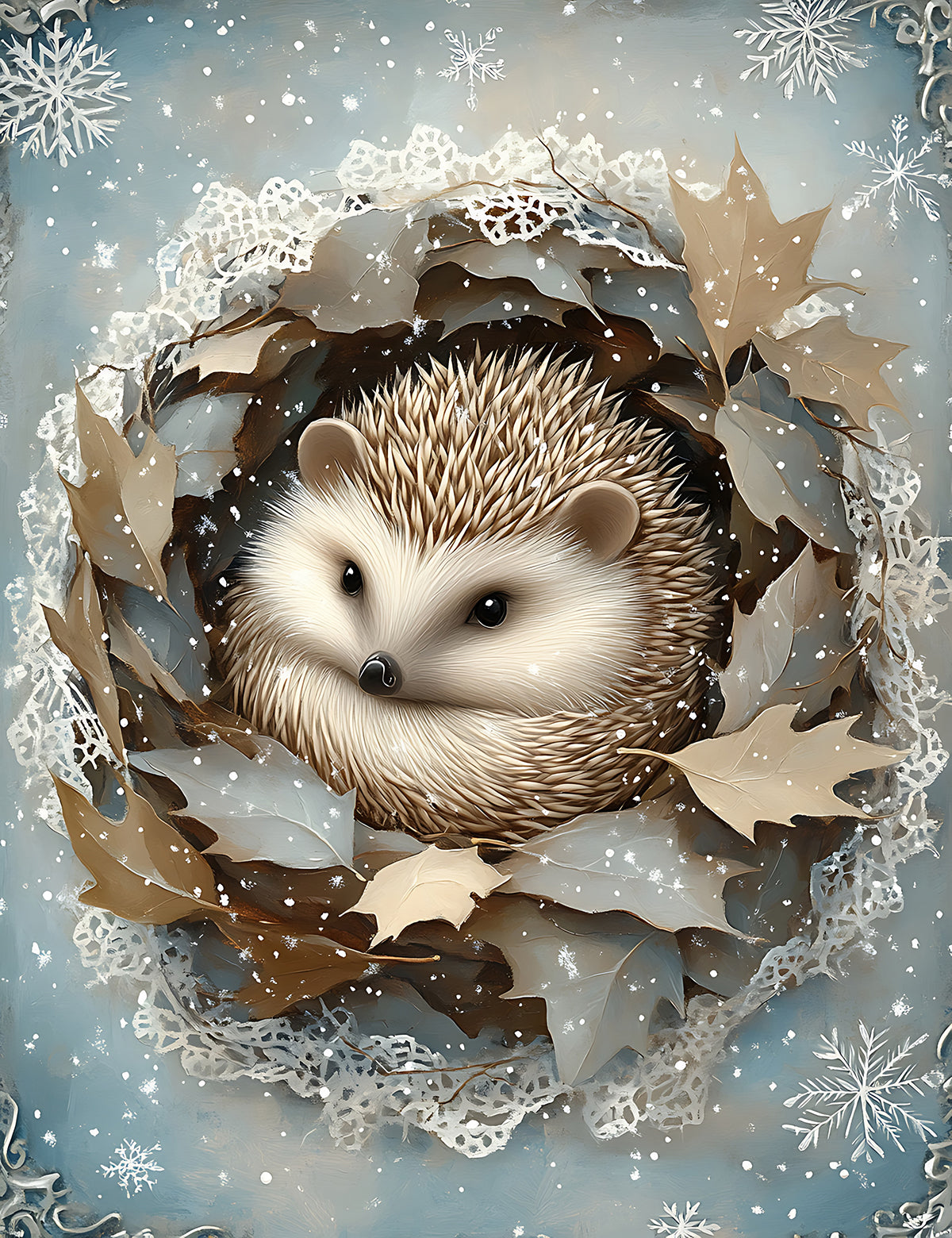 Cozy Winter Snowflakes 1