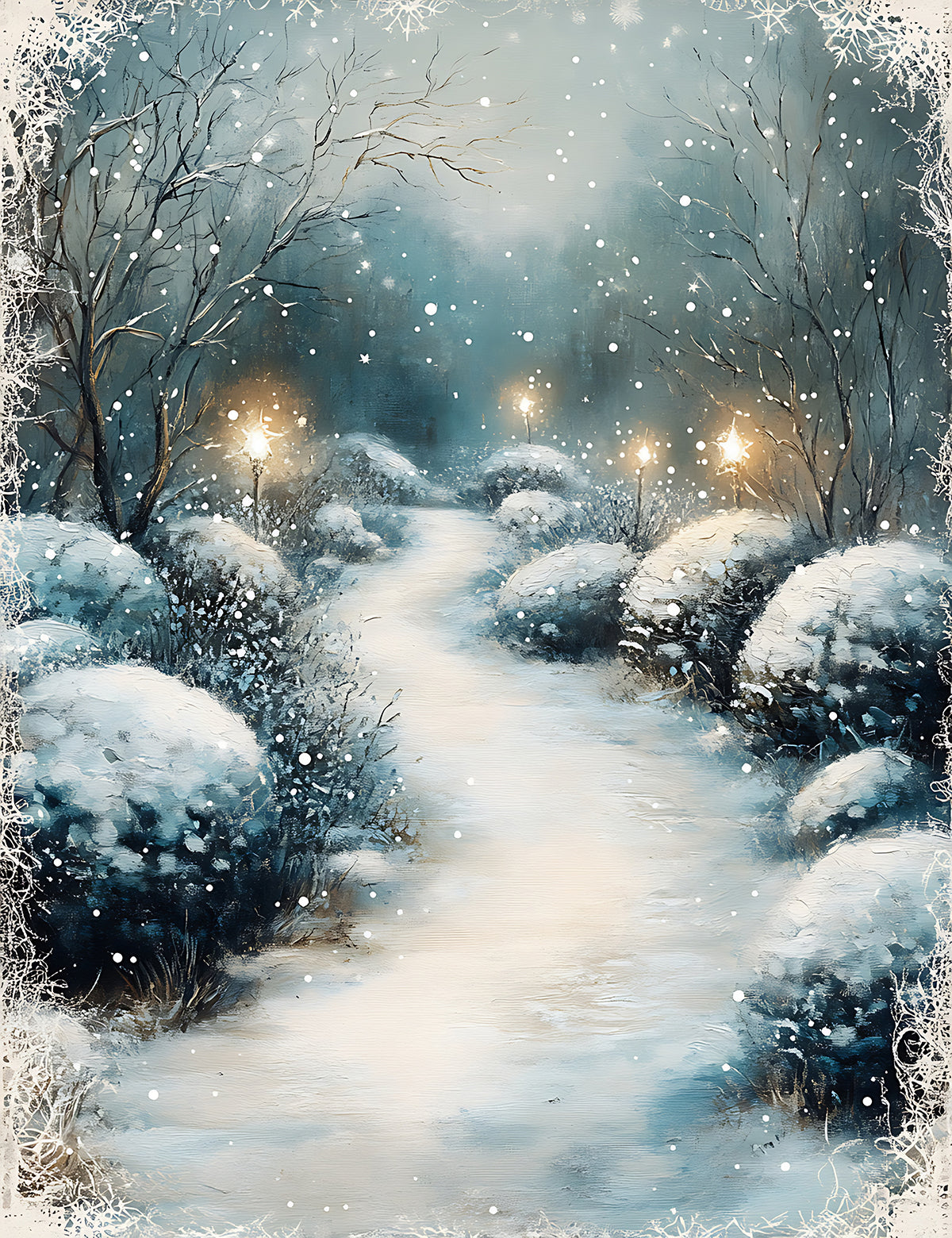 Cozy Winter Snowflakes 1