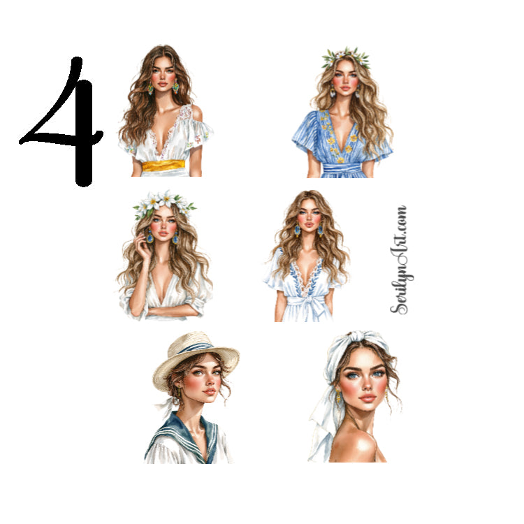 Aegean Escape Sticker Sheet