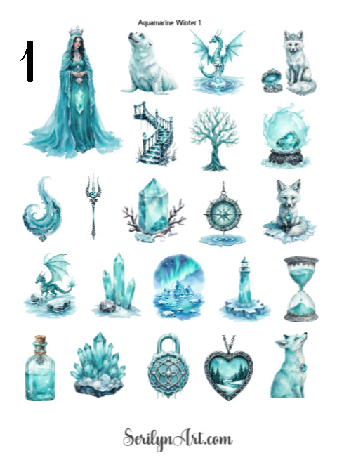 Aquamarine Winter