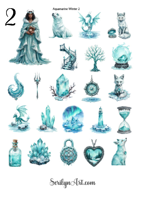 Aquamarine Winter