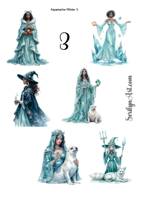 Aquamarine Winter