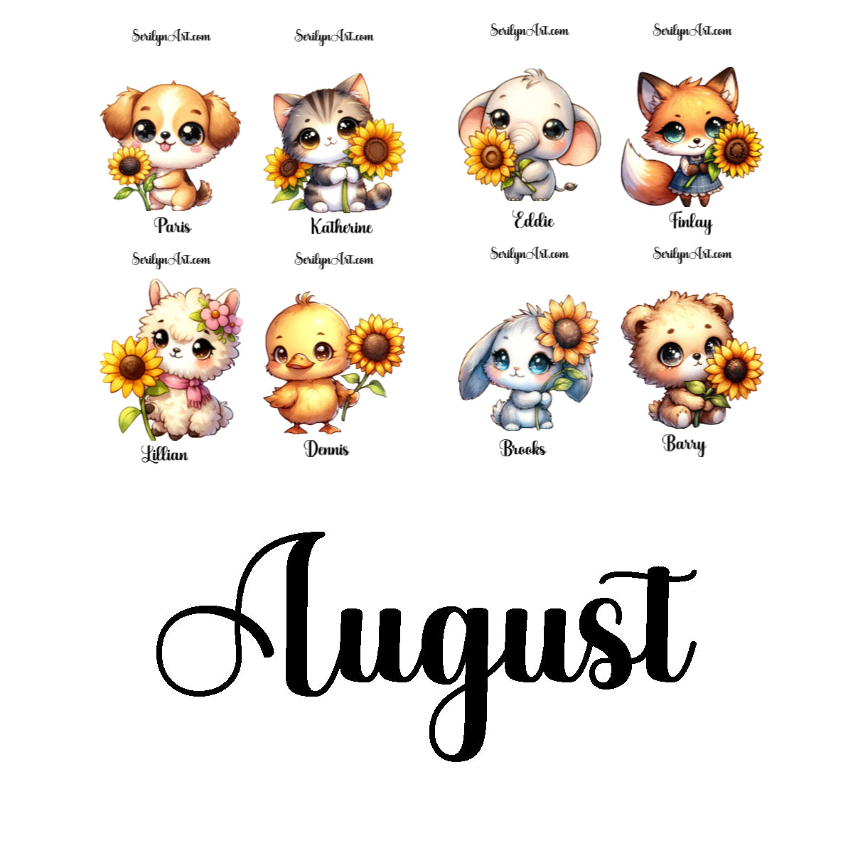 August Shop Freebies