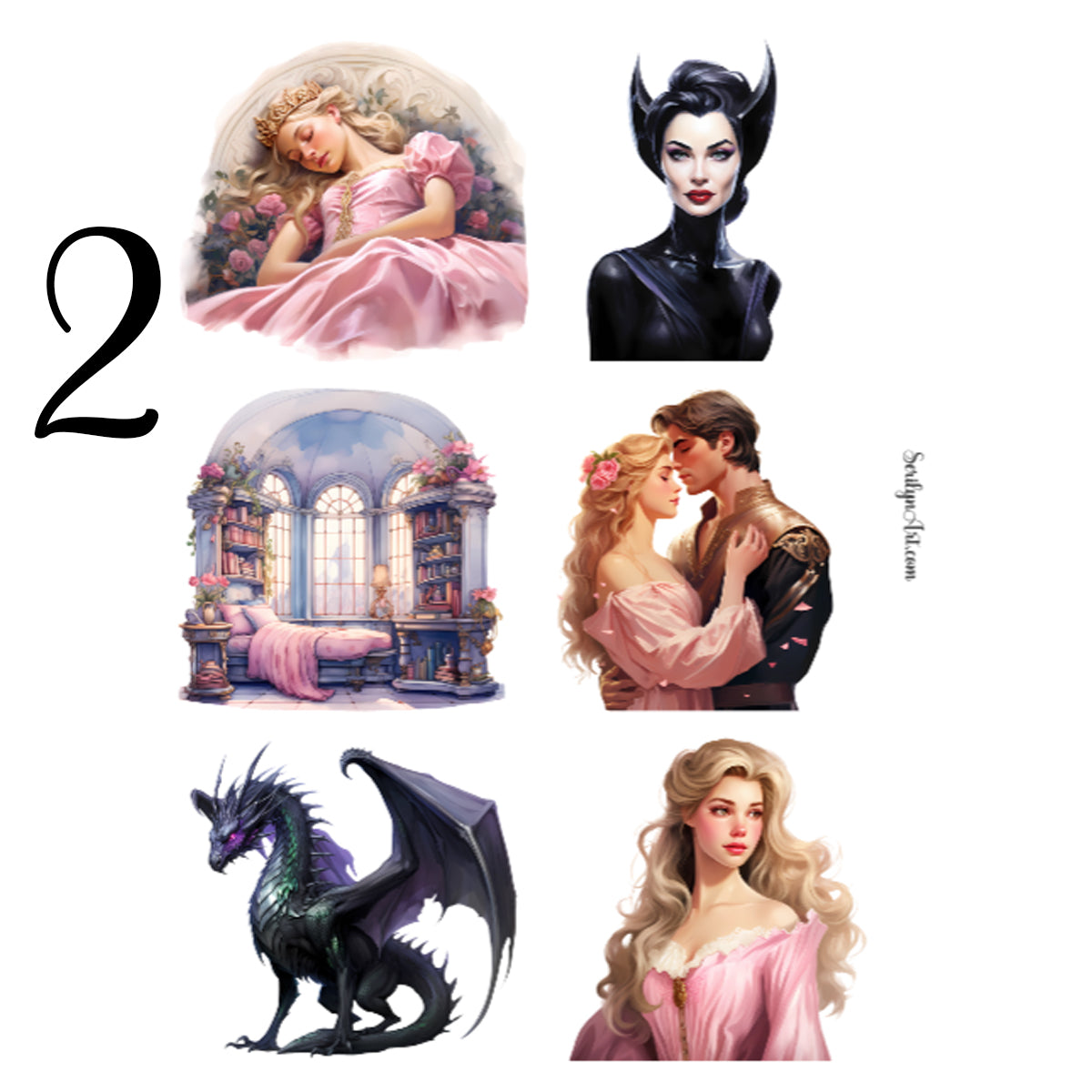 Aurora Sticker Sheet