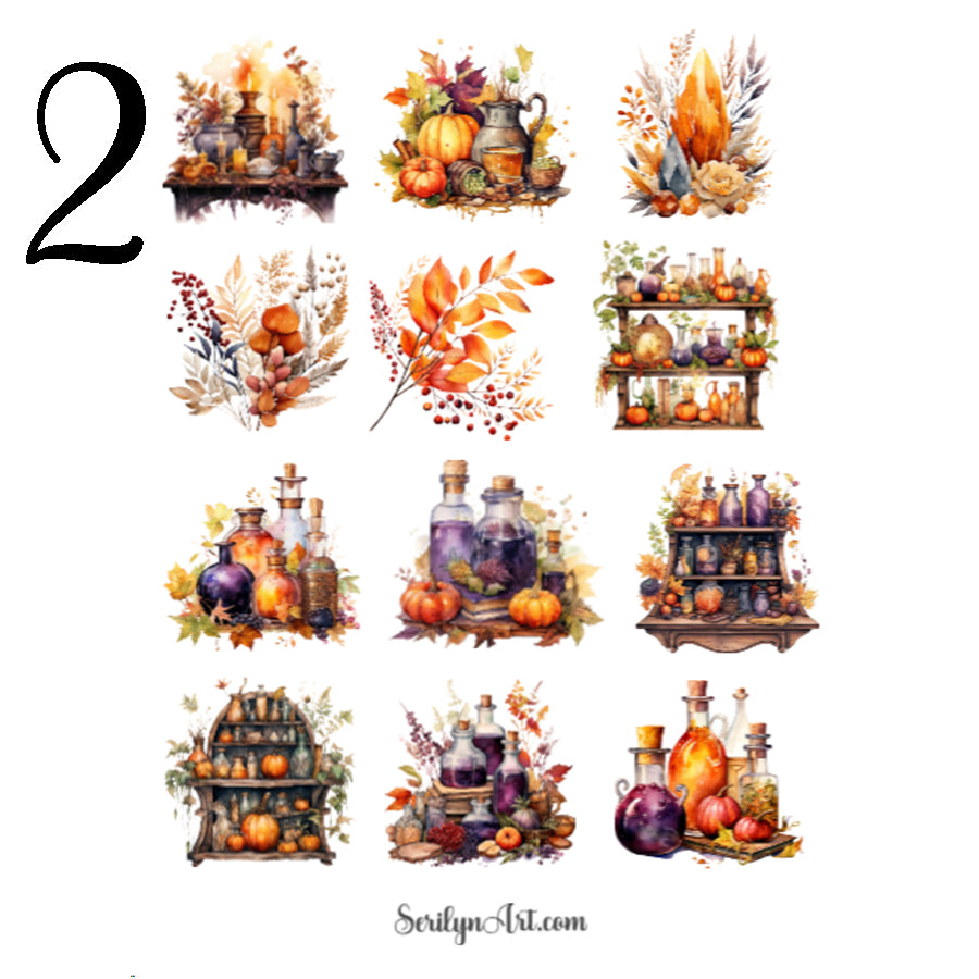 Autumn Alchemy Sticker Sheet
