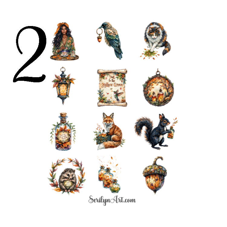 Autumn Apothecary Sticker Sheet