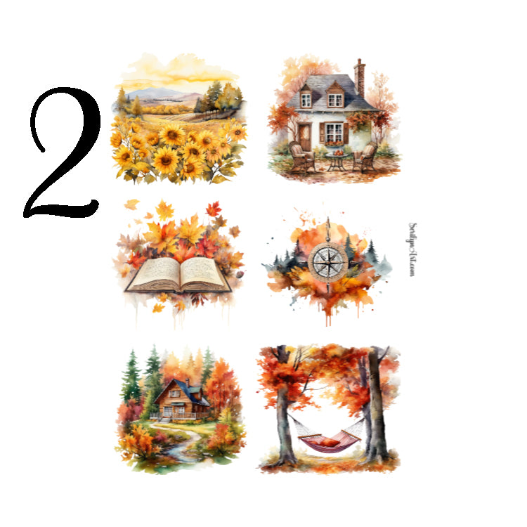 Autumn Journeys Sticker Sheet