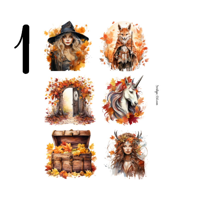 Autumn Legends Sticker Sheet