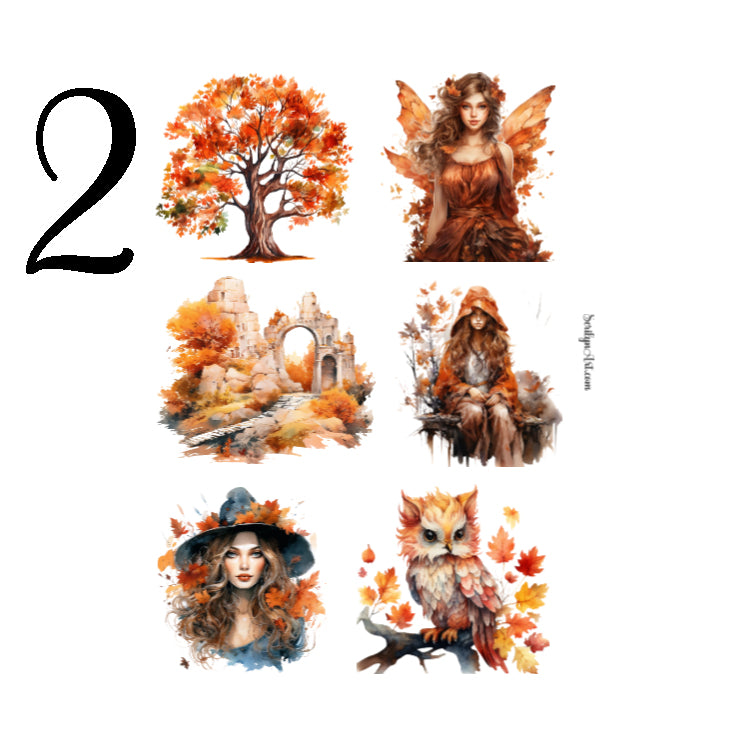 Autumn Legends Sticker Sheet