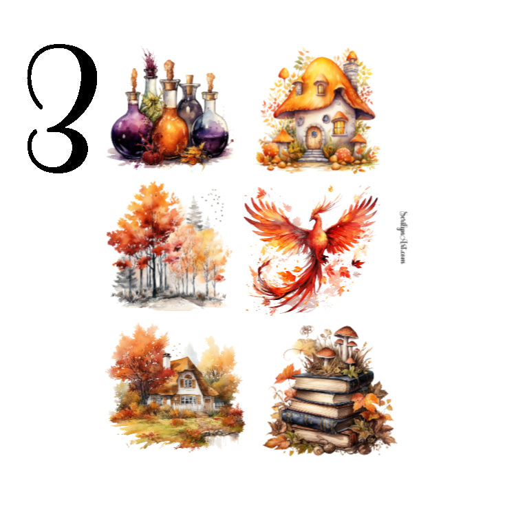 Autumn Legends Sticker Sheet