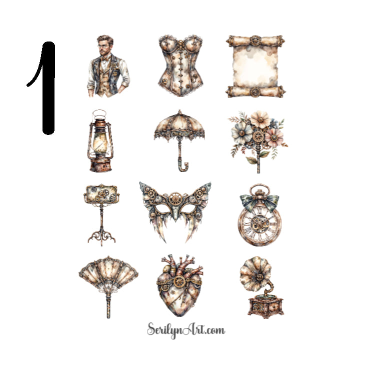 Ballroom Soiree Sticker Sheet