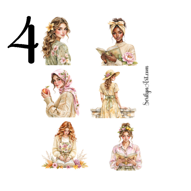 Bastide Gardens Sticker Sheet