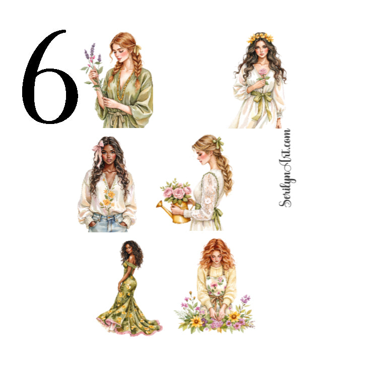 Bastide Gardens Sticker Sheet