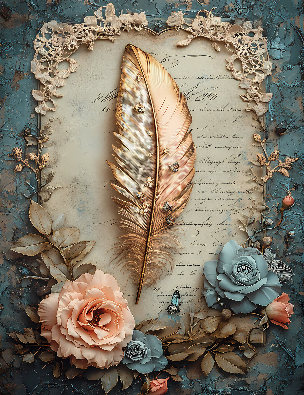 Blue Coquette Valentines 2