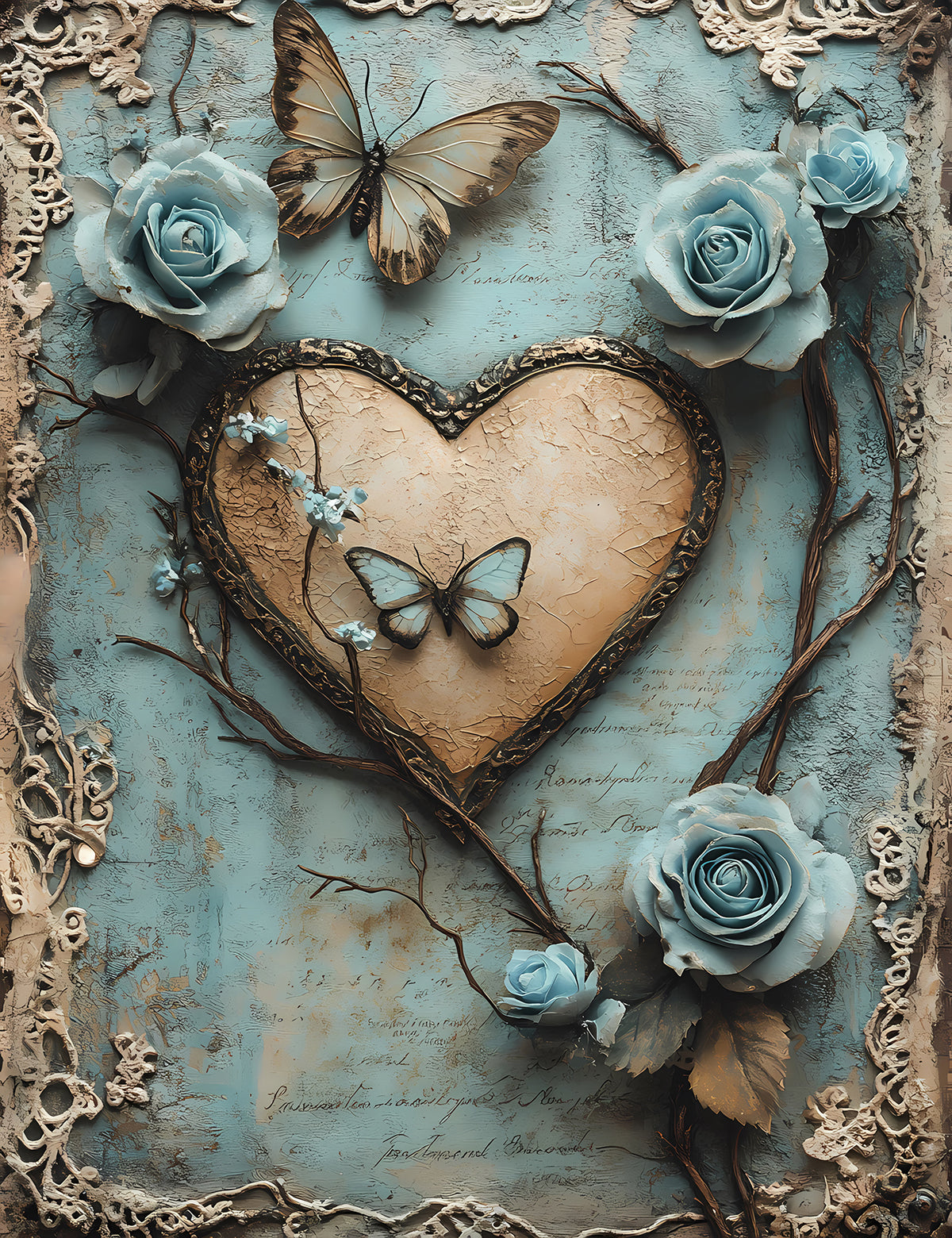 Blue Coquette Valentines 2