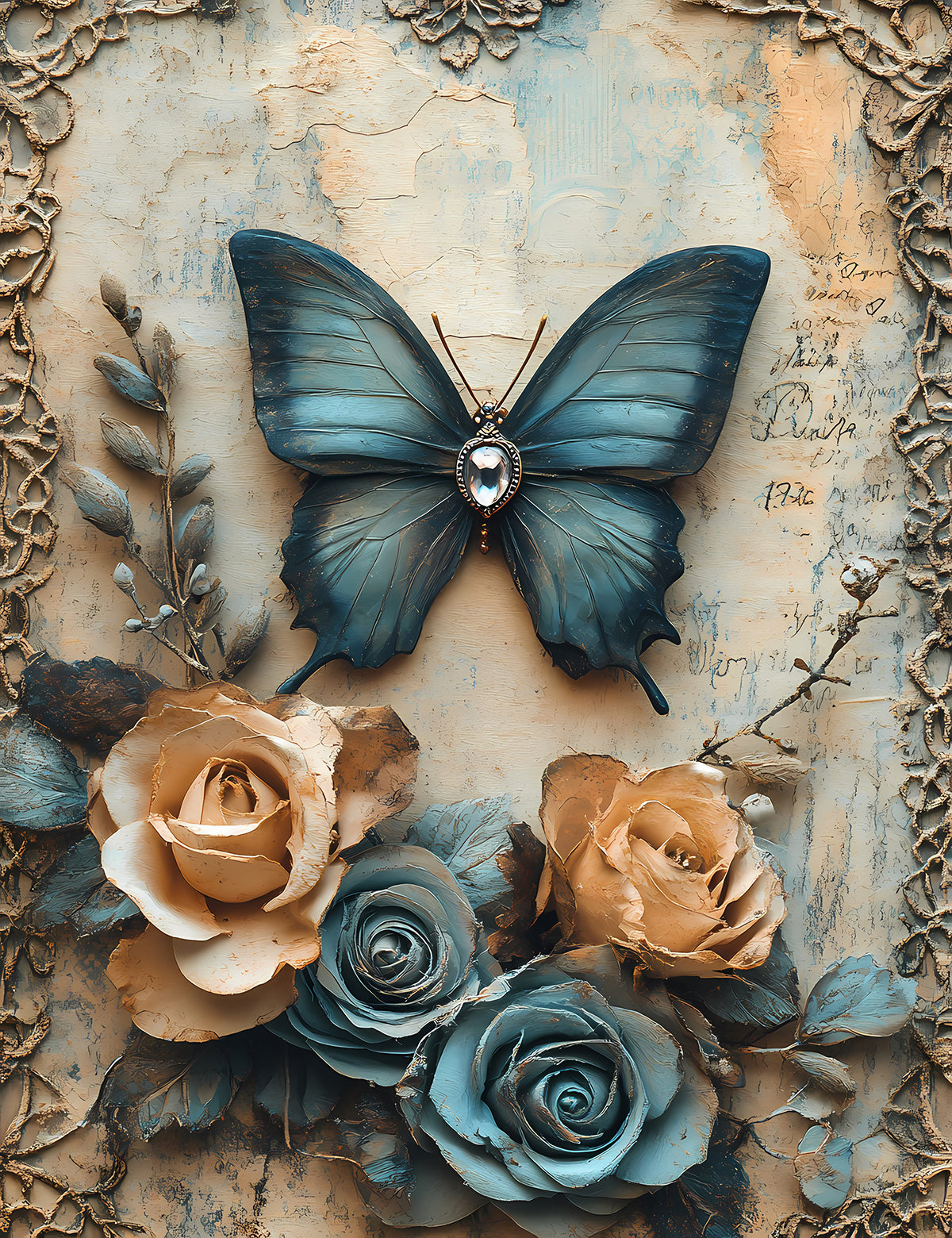 Blue Coquette Valentines 2