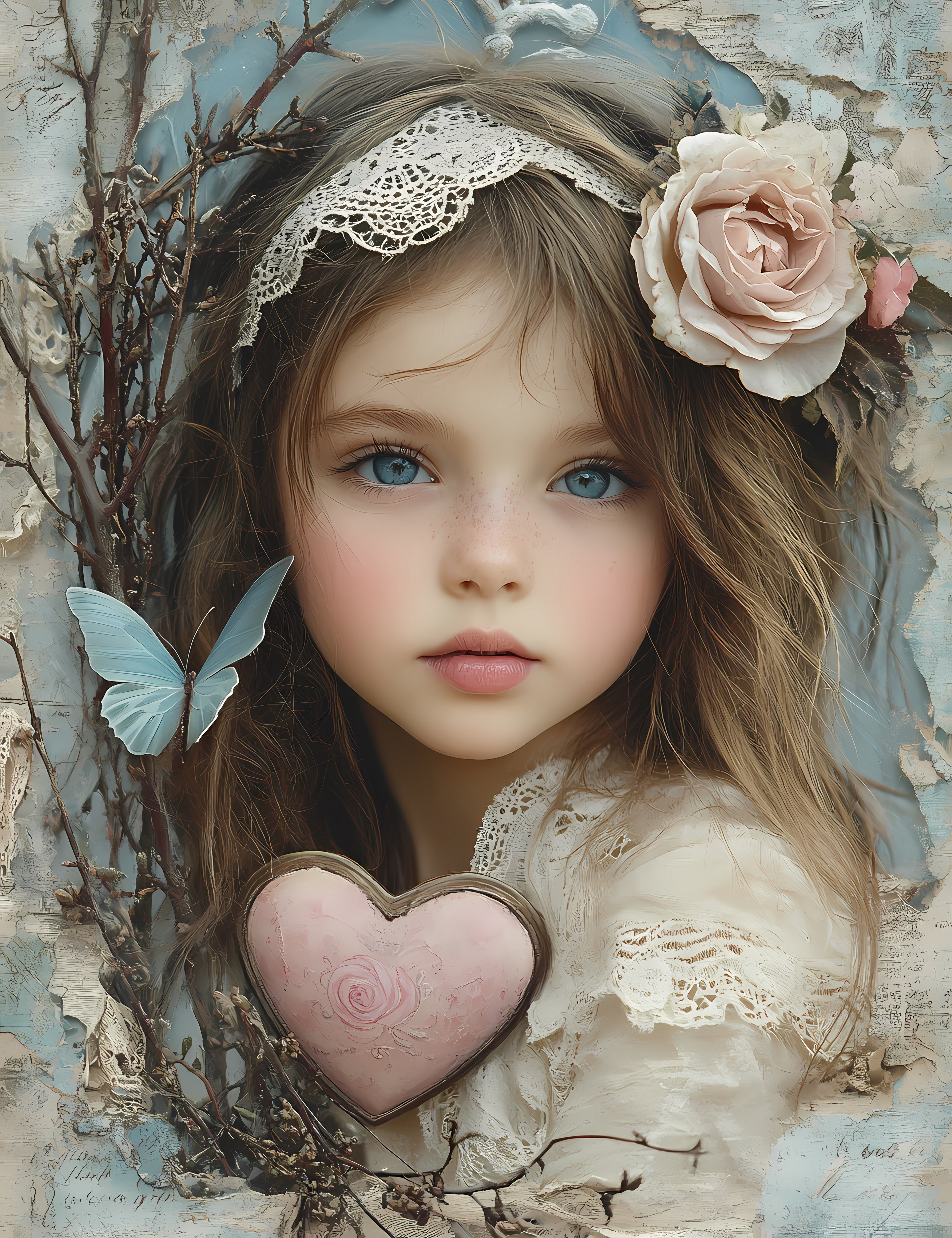 Blue Coquette Valentines 1