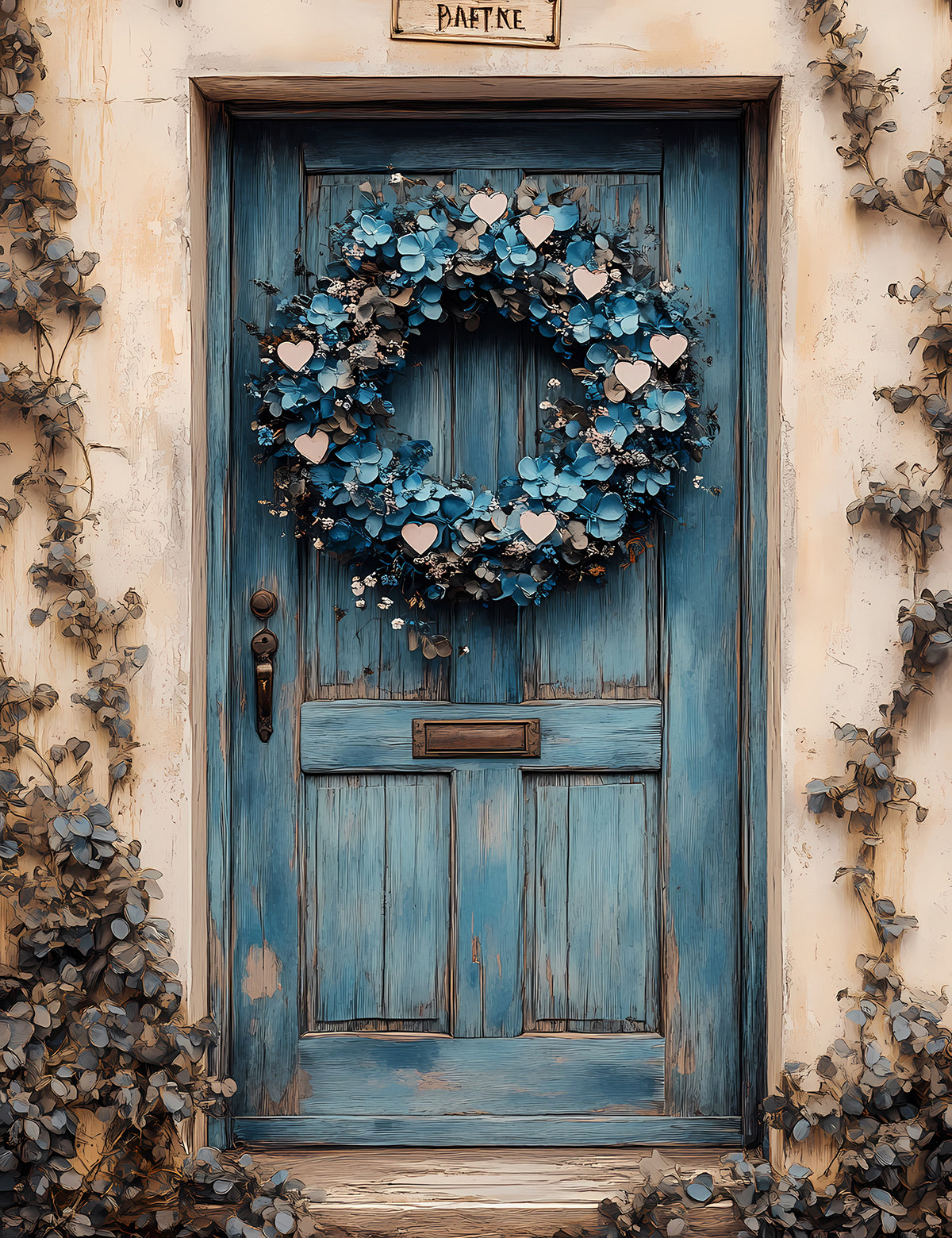 Blue Romantic Chic 1