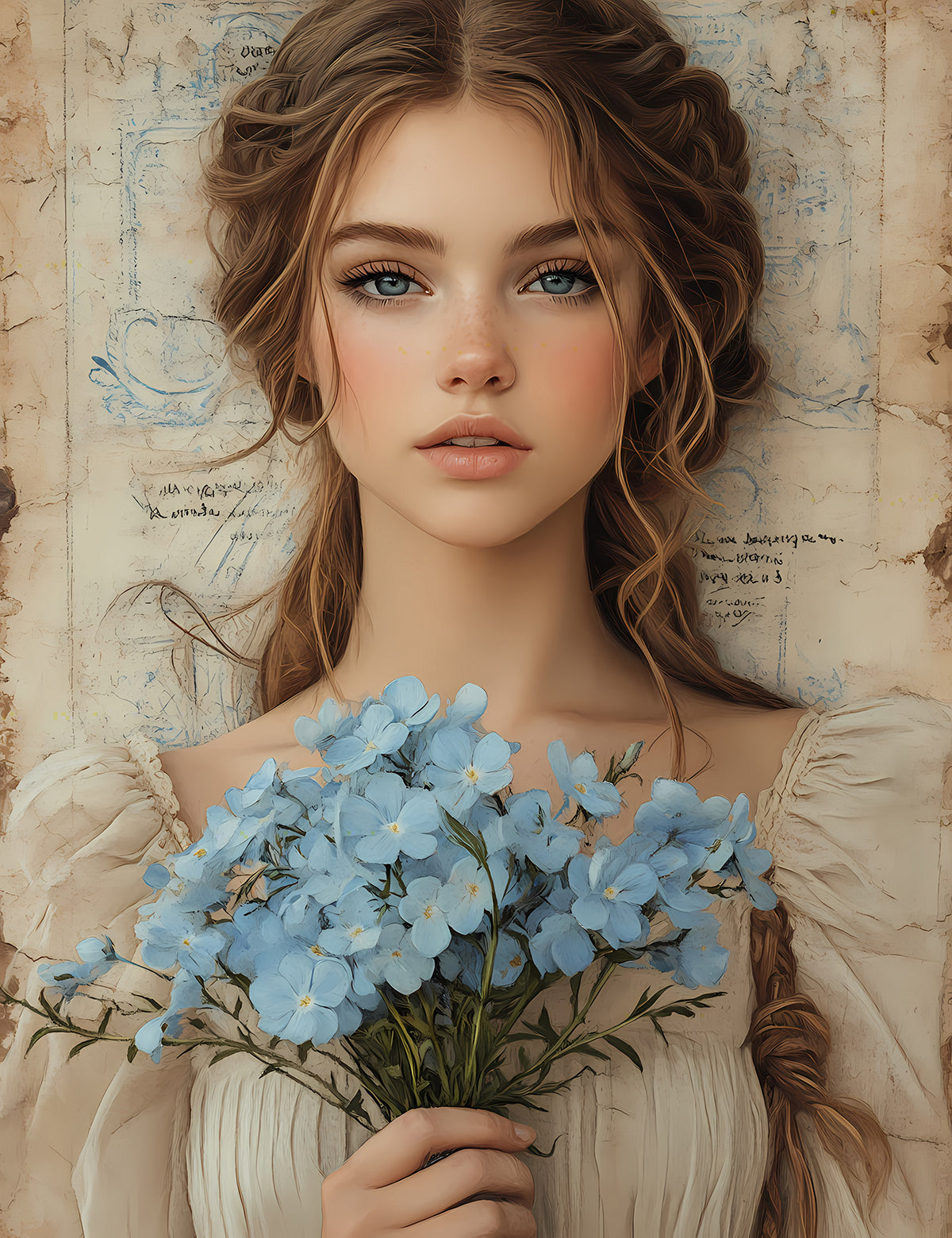 Blue Romantic Chic 1