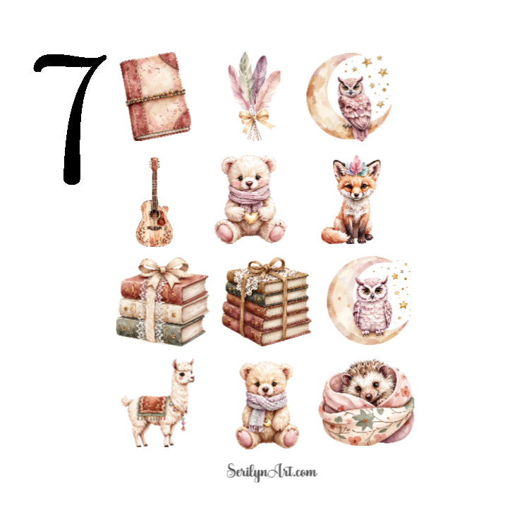 Bohemian World Sticker Sheet