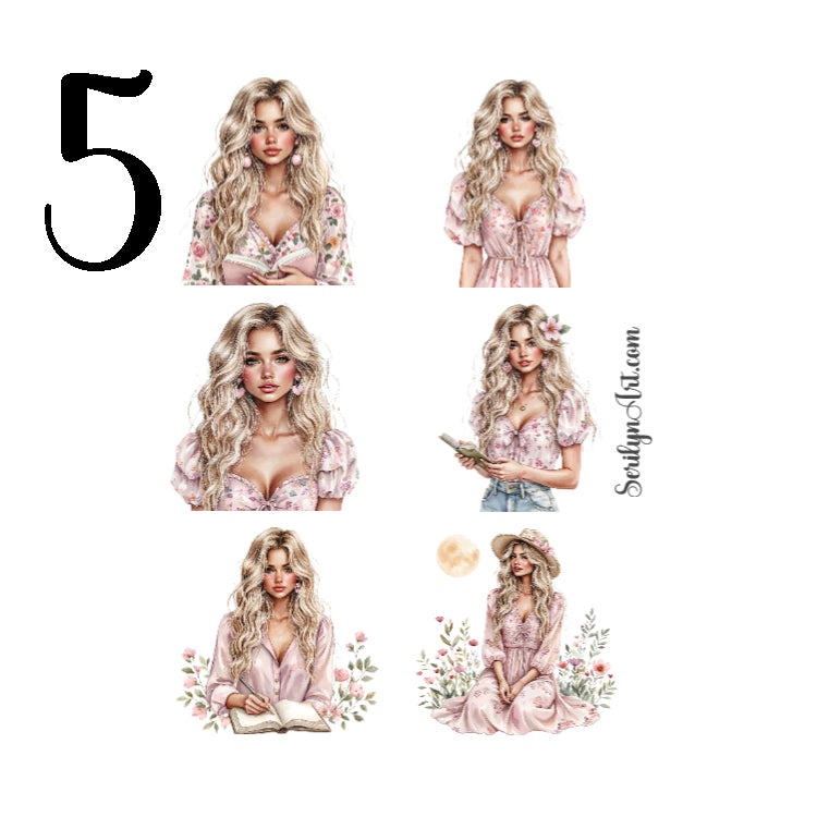 Boho Love Sticker Sheet